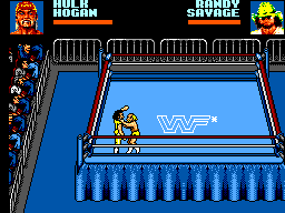 WWF Wrestlemania Steel Cage Challenge screenshot 3 for Sega Master System
